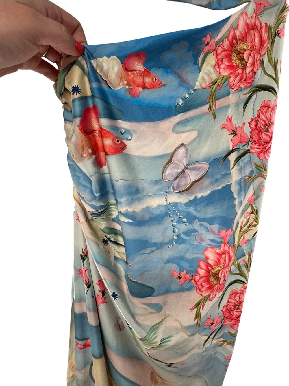 Gwen Nacar Dress in Multicolor
Agua Bendita S NWT - Picture 8 of 10